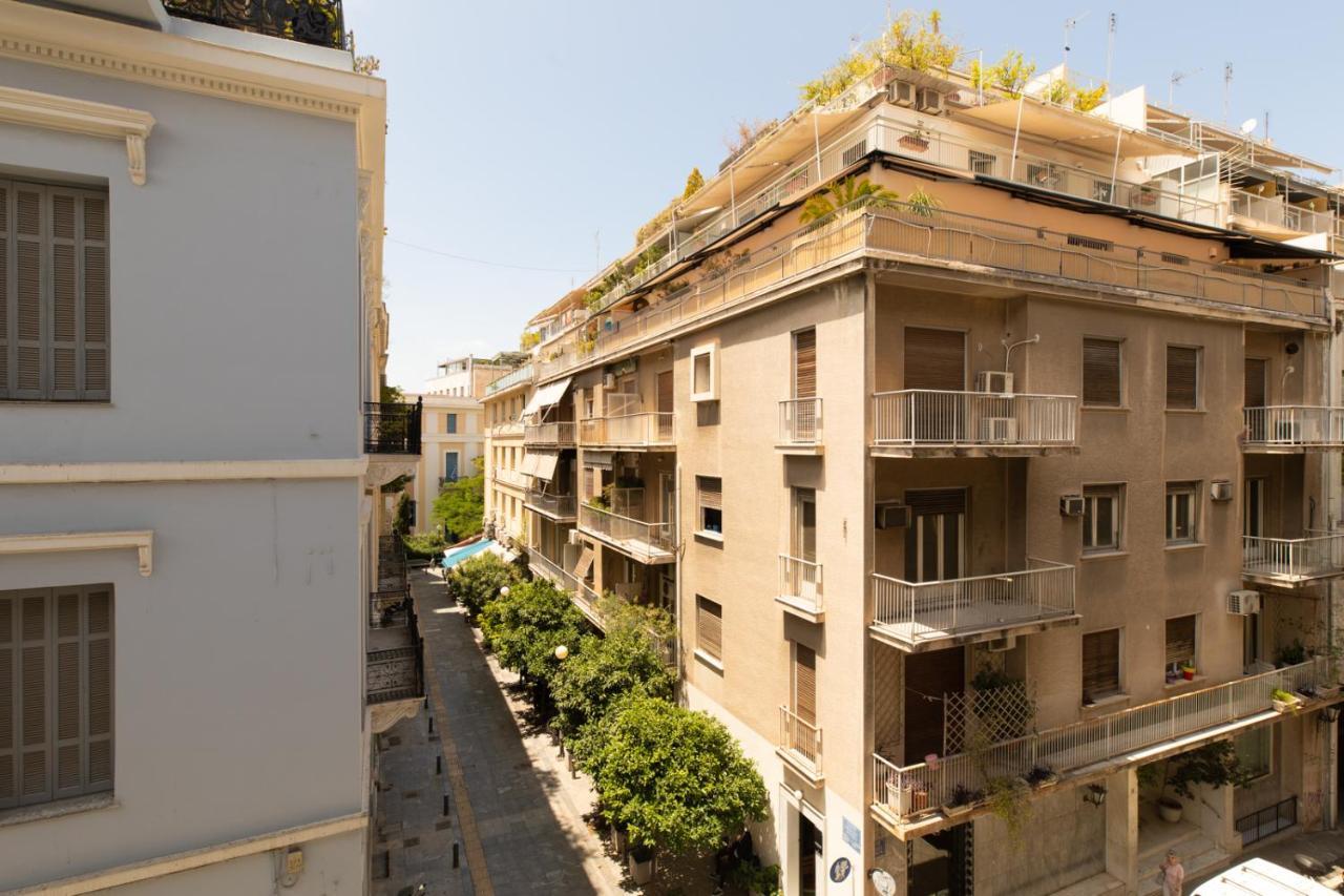 Minimal Apartment In Plaka Atenas Exterior foto
